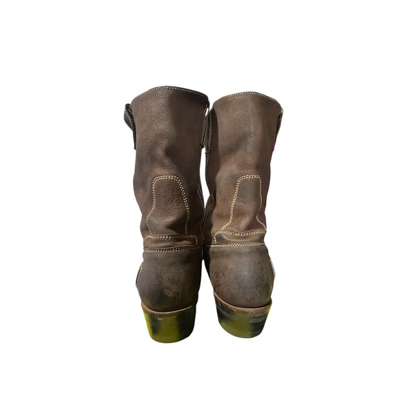 Rio Grande RGW Western Work Boots Mex 27 Unisex US 9 M 10 L Brown Suede Leather main image 7